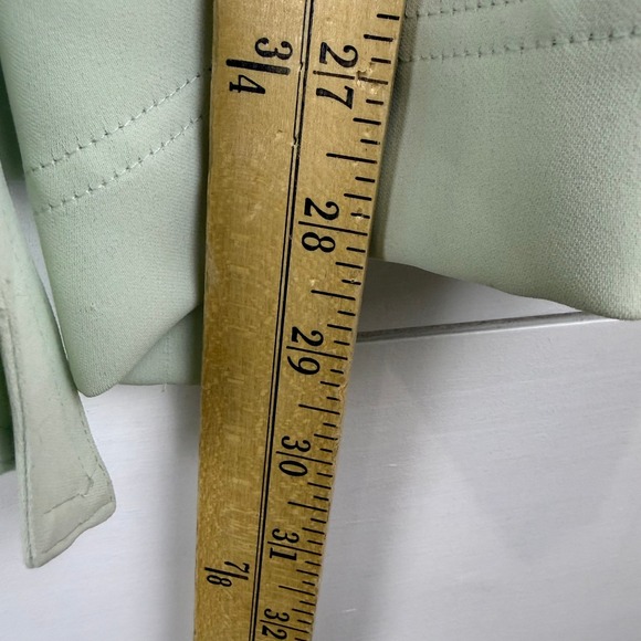 Babaton Aritzia KAHLO AQUA ESSENCE Jacket WOMEN XXS DRAPEY TIE ROBE BLAZER - Picture 11 of 11